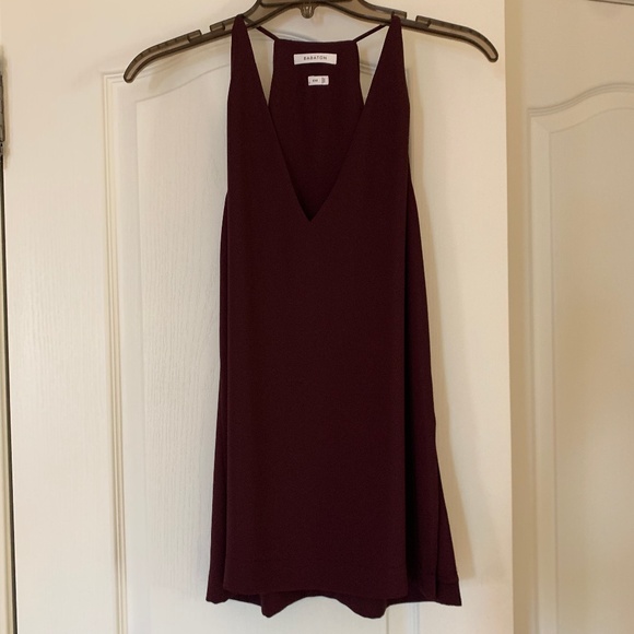 Babaton Morris Blouse/Tank, XXS, Deep Burgundy - Picture 8 of 9